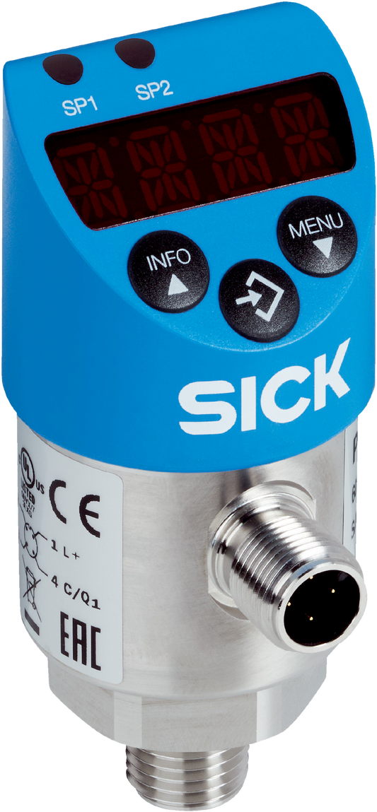 SICK Pressure Sensors: PBS plus PBS2-RB250SN1SS0NMA0Z Part no.: 6073991 (Delivery Time: approx. 6-8 Weeks) - BirdBirdShop